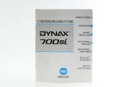 Dynax 700si 700 - dynax,