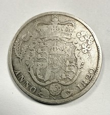1820 Silver Half Crown George