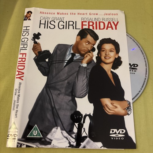 His girl friday dvd - his,
