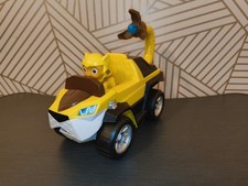 Rare Paw Patrol Cat Pack Leo Vehicle With Figure and missile 