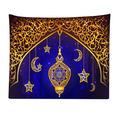 Assorted color muslim tapestry - assorted,