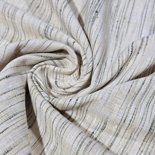 100 cotton linen slub fabric - cotton,