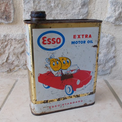 Vintage esso extra motor oil - extra,