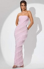 Oh Polly Womens Pink Sequin