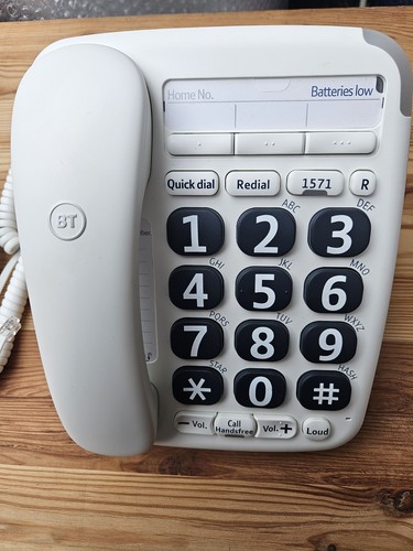 Big button 200 corded phone - bt,