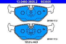 Brake Pad Set, disc brake ATE