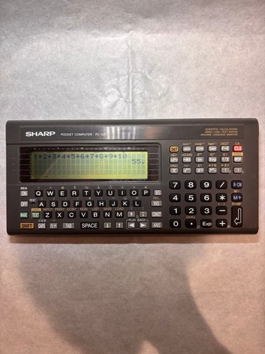 Sharp g801 pocket computer - pocket,