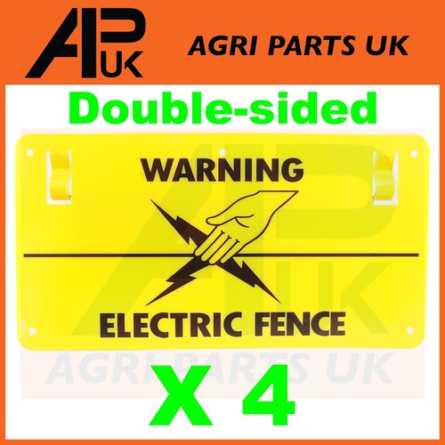 Electric fence warning - electric,