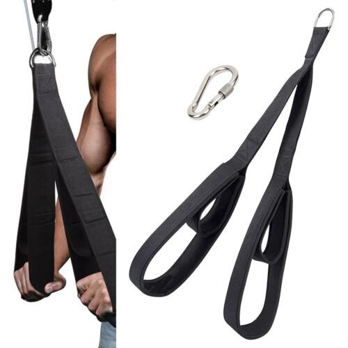 Tricep pull down rope - tricep, crunches