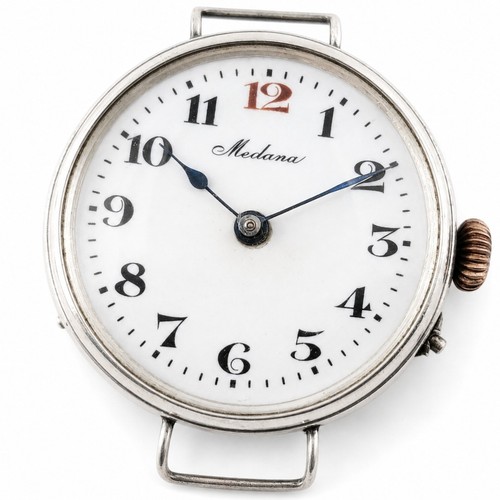 1916 silver mens 32mm - -,