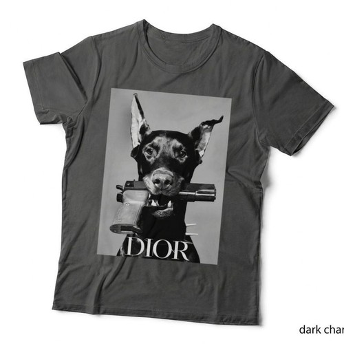 Doberman gun classic shirt - 1, t-shirt