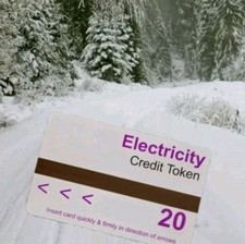(£100) Electric top up meter