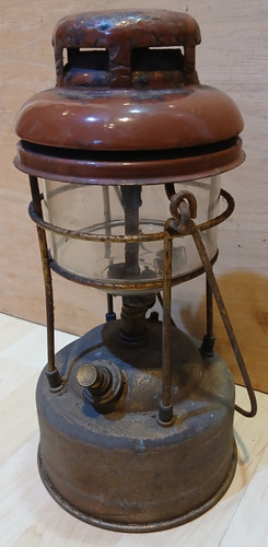 Tilley pork pie lamp - pork, vintage