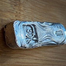  1 Troy Oz Silver Pirate Bar -