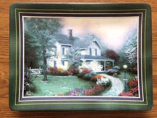 Thomas Kinkade Limited Edition Porcelain Plate "Home Is Where The Heart Is"