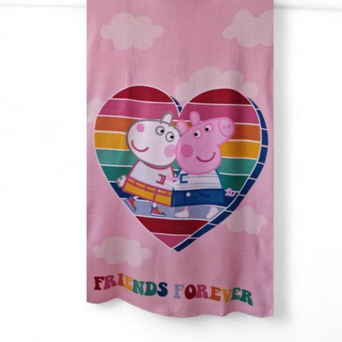Fleece blanket peppa pig fury - peppa,