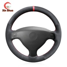 Black Top Leather Suede