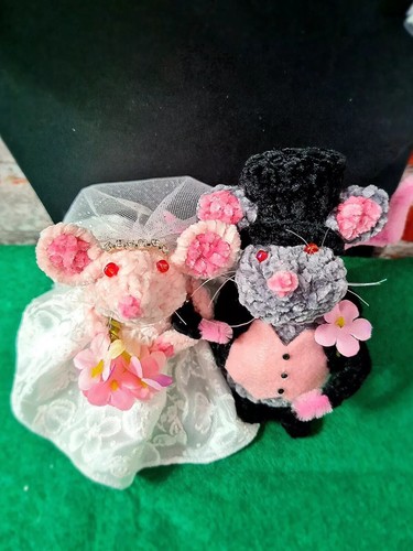 Hand knitted set 10cm - set,