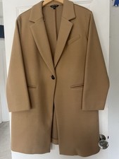 Women’s Camel Coloured Coat Size 16