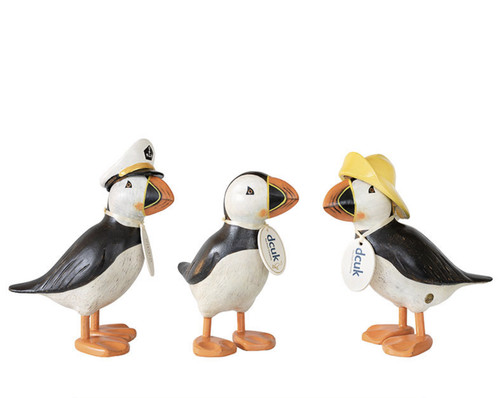 Dcuk wooden puffin ornament - wooden,