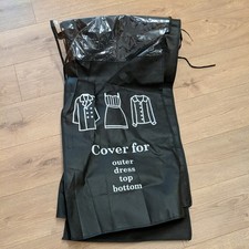 Clear Clothes Rail Cover Hanging Garment Coat Hanger Rack Storage Protector NEW