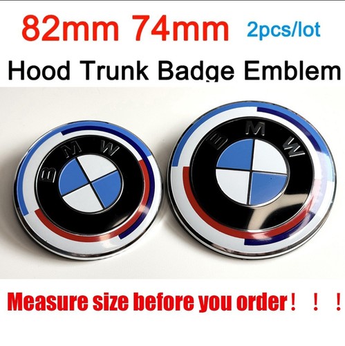 Front hood badge rear - badge,