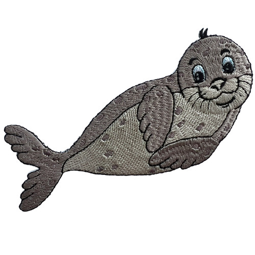 Seal patch iron - sew, t