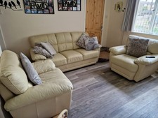 Sofa Suite Cream Dfs