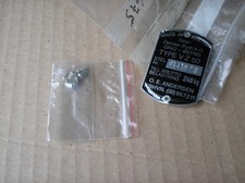 Puch moped VZ 50i VZ50 ? frame ID plate ALREADY STAMPED WITH NUMBER UNUSED