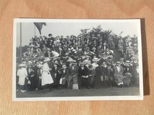 Queen`s Park Pageant, Crewe 1912 Cheshire Postcard.