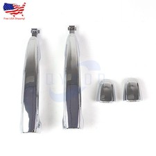 2X NEW CHROME OUTER DOOR