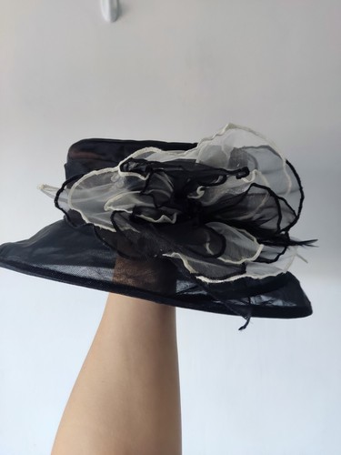 Women black white organza - women,