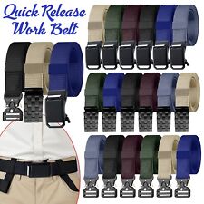 Men's Adjustable Webbing Belt