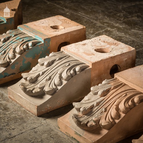 Corbels with acanthus detail - corbels,