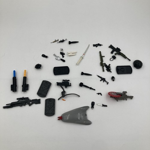 Joe action figure weapons - figure,