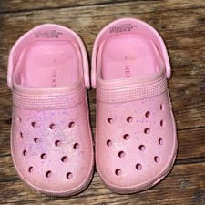 Next Sparkly Pink Sandals