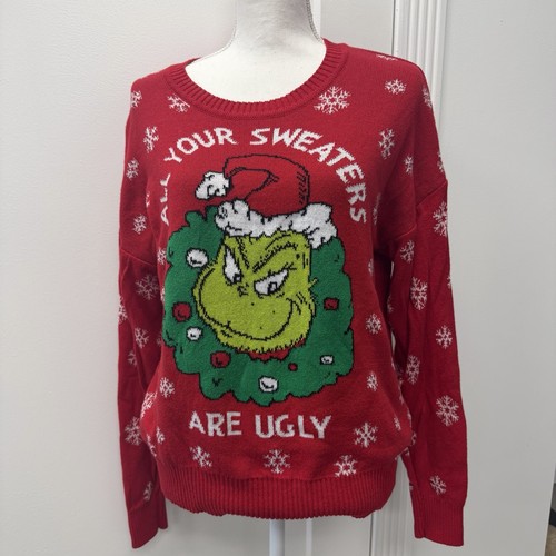 Grinch christmas sweater - grinch,