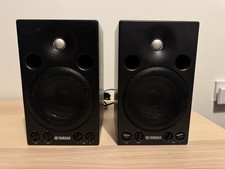 2 x Yamaha MSP3 Powered Monitor Speaker - Black 