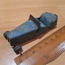 VINTAGE DINKY TOYS PRE WAR BRITISH SALMSON 2 SEATER WITH SPARE WHEEL