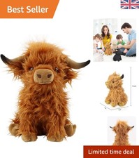 Realistic Highland Cow Plush