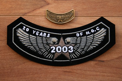 2003 hog patch and pin - 2003,