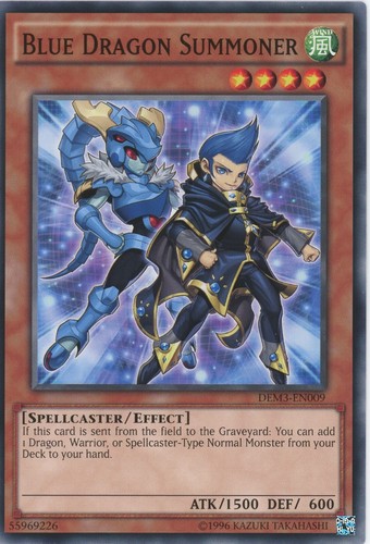 Yugioh blue dragon - blue,