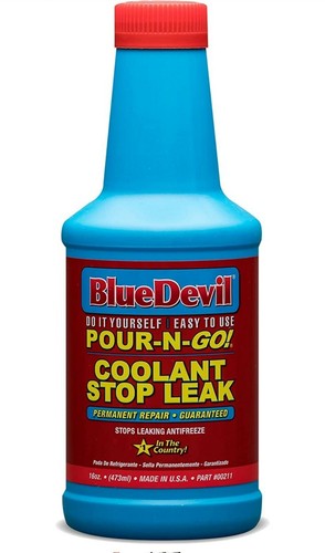 Blue devil pour coolant - devil,
