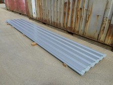 Roofing / Side Sheets - Reverse Profile 18.5ft x 1.000 Mtr Cover Metallic Silver