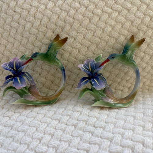 Pair franz porcelain - pair,