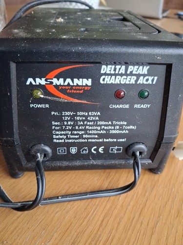 Ansmann delta peak - delta, charger