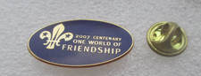 The Scouts 2007 Centenary One World of Friendship Enamel Pin Badge