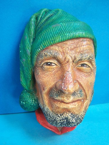 Bossons plaster head 1959 - head,
