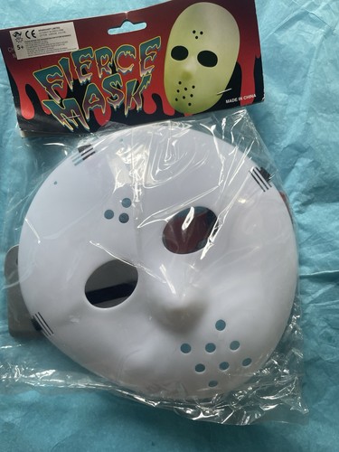 White hockey mask - mask, machete