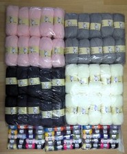 SALE Woolyhippo DK Chunky  100% Acrylic Double Knitting 10x100g  20x10g Job lot.